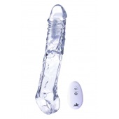 Прозрачная насадка-удлинитель Length Enhancer With Bullet с подхватом - 22,3 см. - NMC - в Петрозаводске купить с доставкой