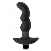 Черный вибромассажер простаты Prostate Massager 03 - 15,2 см. - Blush Novelties - в Петрозаводске купить с доставкой
