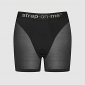 Трусики-шорты для фиксации насадок Strap-on-me Harness Lingerie Halo - size M - Strap-on-me - купить с доставкой в Петрозаводске