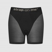 Трусики-шорты для фиксации насадок Strap-on-me Harness Lingerie Halo - size L - Strap-on-me - купить с доставкой в Петрозаводске