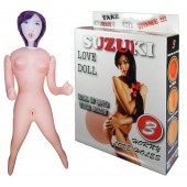Надувная секс-кукла Suzuki - Boys of Toys - в Петрозаводске купить с доставкой