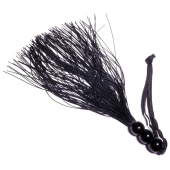 Черная силиконовая плетка - 25,4 см. - Boys of Toys - купить с доставкой в Петрозаводске