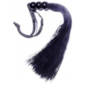 Черная силиконовая плетка - 25,4 см. - Boys of Toys - купить с доставкой в Петрозаводске