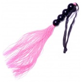 Розовая силиконовая плеть - 35,5 см. - Boys of Toys - купить с доставкой в Петрозаводске