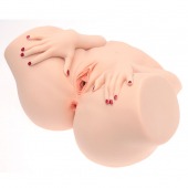 Телесный мастурбатор-полуторс Barbie - Naked Factory - в Петрозаводске купить с доставкой