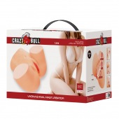 Телесный мастурбатор Liora с 2 любовными тоннелями - Baile - в Петрозаводске купить с доставкой