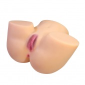 Телесный мастурбатор Liora с 2 любовными тоннелями - Baile - в Петрозаводске купить с доставкой