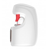 Белый мастурбатор с язычком и возвратно-поступательными движениями - Secwell - в Петрозаводске купить с доставкой