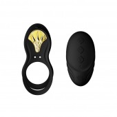 Черное эрекционное виброкольцо Bayek с пультом ДУ - Zalo - в Петрозаводске купить с доставкой