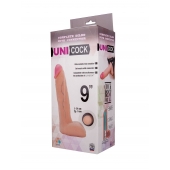 Фаллическая насадка Харнесс UNICOCK 9  - 24 см. - LOVETOY (А-Полимер) - купить с доставкой в Петрозаводске