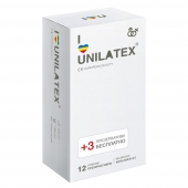 Разноцветные ароматизированные презервативы Unilatex Multifruit  - 12 шт. + 3 шт. в подарок - Unilatex - купить с доставкой в Петрозаводске