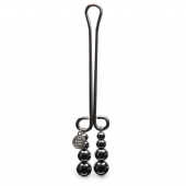 Зажим для клитора с бусинами Just Sensation Beaded Clitoral Clamp - Fifty Shades of Grey - купить с доставкой в Петрозаводске