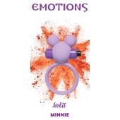 Сиреневое эрекционное виброколечко Emotions Minnie - Lola Games - в Петрозаводске купить с доставкой