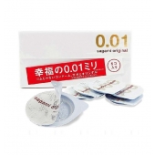 Супер тонкие презервативы Sagami Original 0.01 - 5 шт. - Sagami - купить с доставкой в Петрозаводске