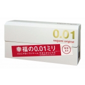 Супер тонкие презервативы Sagami Original 0.01 - 5 шт. - Sagami - купить с доставкой в Петрозаводске