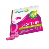 Возбуждающие капсулы Ladys Life - 14 капсул (0,35 гр.) - SuperCaps - купить с доставкой в Петрозаводске