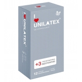 Презервативы с точками Unilatex Dotted - 12 шт. + 3 шт. в подарок - Unilatex - купить с доставкой в Петрозаводске