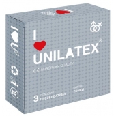 Презервативы с точками Unilatex Dotted - 3 шт. - Unilatex - купить с доставкой в Петрозаводске