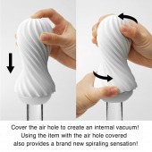 Мастурбатор FLEX Rocky Black с плотным рельефом - Tenga - в Петрозаводске купить с доставкой