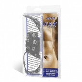 Утяжка на пенис и мошонку Cock Ring With 1.5  Ball Stretcher And Optional Weight Ring - BlueLine - купить с доставкой в Петрозаводске