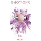 Розовое эрекционное виброколечко Emotions Minnie Light pink - Lola Games - в Петрозаводске купить с доставкой