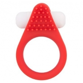Красное эрекционное кольцо LIT-UP SILICONE STIMU RING 1 RED - Dream Toys - в Петрозаводске купить с доставкой