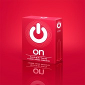 Супертонкие презервативы ON) Super Thin - 3 шт. - ON) - купить с доставкой в Петрозаводске