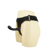 Страпон с изогнутой головкой Ultra Harness Curvy Dildo - 15,8 см. - Baile - купить с доставкой в Петрозаводске