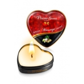 Массажная свеча с ароматом экзотических фруктов Bougie Massage Candle - 35 мл. - Plaisir Secret - купить с доставкой в Петрозаводске