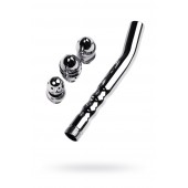 Металлический анальный душ с тремя насадками - ToyFa - купить с доставкой в Петрозаводске