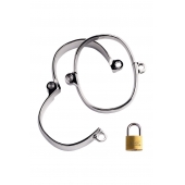 Металлические наручники на замке - ToyFa - купить с доставкой в Петрозаводске