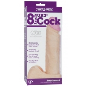 Ультрареалистичная насадка для трусиков Vac-U-Lock 8  ULTRASKYN Cock - 20,57 см. - Doc Johnson - купить с доставкой в Петрозаводске