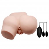 Телесный полуторс с двумя любовными тоннелями и вибрацией - Baile - в Петрозаводске купить с доставкой