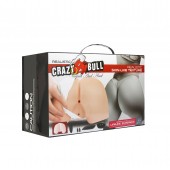 Вагина и попка с вибрацией CRAZY BULL - Baile - в Петрозаводске купить с доставкой