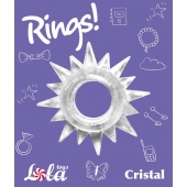 Прозрачное эрекционное кольцо Rings Cristal - Lola Games - в Петрозаводске купить с доставкой