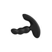 Черный силиконовый стимулятор простаты Levett Nitoc с пультом ДУ - Levett - в Петрозаводске купить с доставкой