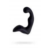 Чёрный изогнутый вибростимулятор простаты Erotist - Erotist Adult Toys - в Петрозаводске купить с доставкой