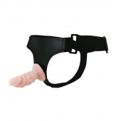 Страпон Jessica с двумя фаллическими насадками - 10 и 10,5 см. - Baile - купить с доставкой в Петрозаводске