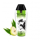 Интимный гель TOKO Pear   Exotic Green Tea с ароматом груши и зеленого чая - 165 мл. - Shunga - купить с доставкой в Петрозаводске