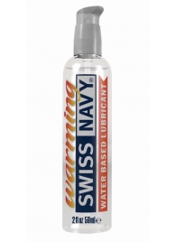 Разогревающий лубрикант на водной основе Swiss Navy Warming Lube - 59 мл. - Swiss navy - купить с доставкой в Петрозаводске