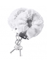 Наручники с белой меховой опушкой - ToyFa - купить с доставкой в Петрозаводске