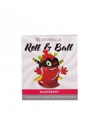 Стимулирующий презерватив-насадка Roll   Ball Raspberry - Sitabella - купить с доставкой в Петрозаводске