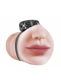 Мастурбатор-ротик с виброкольцом Satisfaction Beloved - Lola Games - в Петрозаводске купить с доставкой