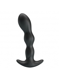 Черный анальный стимулятор простаты с вибрацией Special Anal Massager - 14,5 см. - Baile - в Петрозаводске купить с доставкой