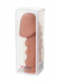 Насадка на фаллос с пузыриками, венками и ребристостью KOKOS Extreme Sleeve 09 - 12,7 см. - KOKOS - в Петрозаводске купить с доставкой