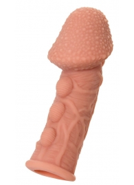 Насадка на фаллос с пузыриками, венками и ребристостью KOKOS Extreme Sleeve 09 - 12,7 см. - KOKOS - в Петрозаводске купить с доставкой
