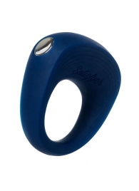 Синее эрекционное кольцо на пенис Satisfyer Ring 2 - Satisfyer - в Петрозаводске купить с доставкой