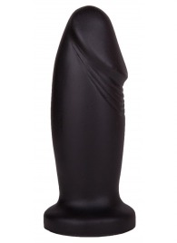 Чёрный анальный плаг фаллической формы - 13,7 см. - LOVETOY (А-Полимер)