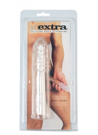 Насадка-удлинитель из прозрачного силикона LIDL EXTRA SILICONE PENIS EXTENSION - Seven Creations - в Петрозаводске купить с доставкой