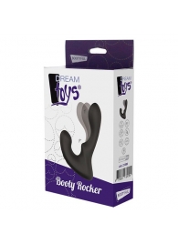 Чёрный массажер простаты с 2 моторами BOOTY ROCKER - Dream Toys - в Петрозаводске купить с доставкой